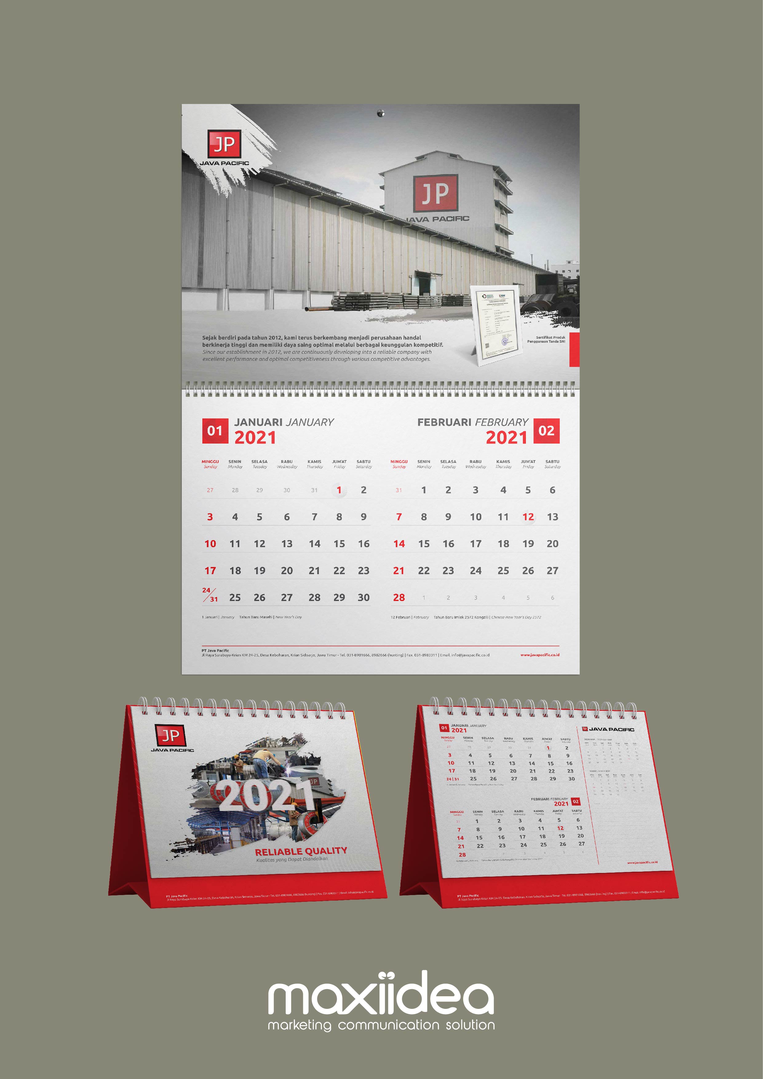 kalender java pacivic