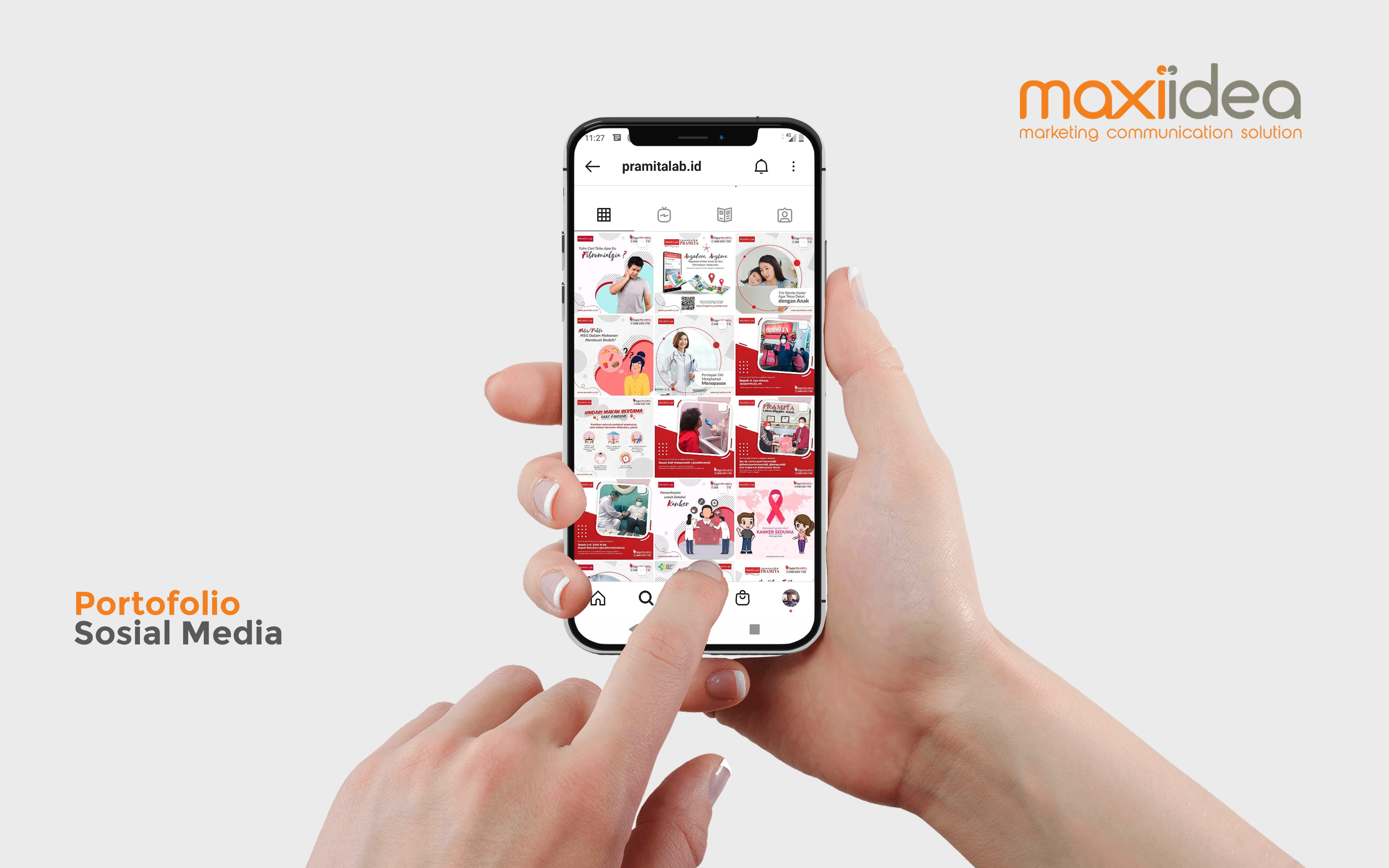 sosial media pramita